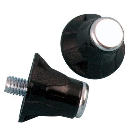 Football Stud (13mm/16mm) - Steel Tip - Black