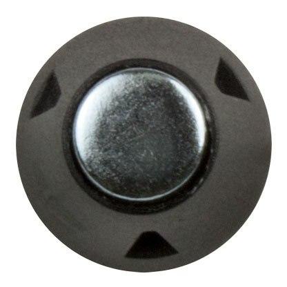 Football Stud (13mm/16mm) - Steel Tip - Black