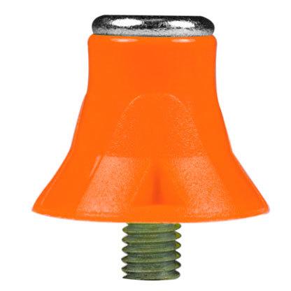 Football Stud (13mm/16mm) - Steel Tip - Orange