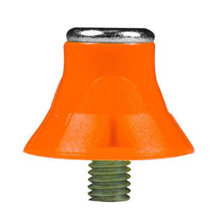 Football Stud (13mm/16mm) - Steel Tip - Orange