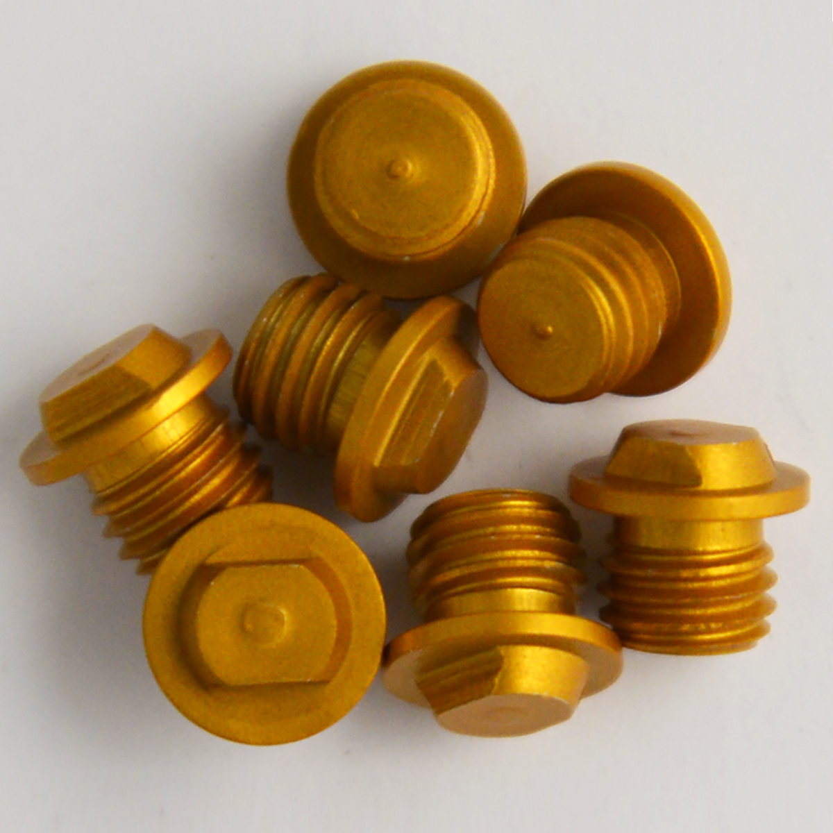 Elite™ Track Spike (Aluminum) | Blanks - Gold | BULK Bag of 100