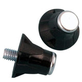 Football Stud (13mm/16mm) - Steel Tip - Black