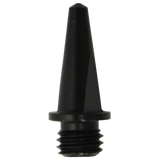 Elite™ Track Spike (Aluminum) | 1/2" Pyramid - Black | BULK Bag of 100