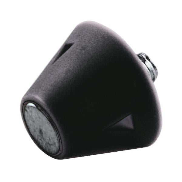 American Football Stud (1/2") | Black/Steel Tip